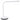 Kora 5W 4000K Cool White LED Step-Dimming Desk Lamp White