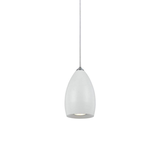 Tolosa Single Pendant Light White - Lighting Superstore