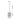 Tono Glass Oblong Pendant Light with Gold Mesh Insert