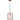 Tono Glass Oblong Pendant Light with Copper Mesh Insert - Lighting Superstore