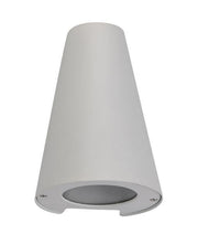Torque Cone Exterior Wall Light White - Lighting Superstore