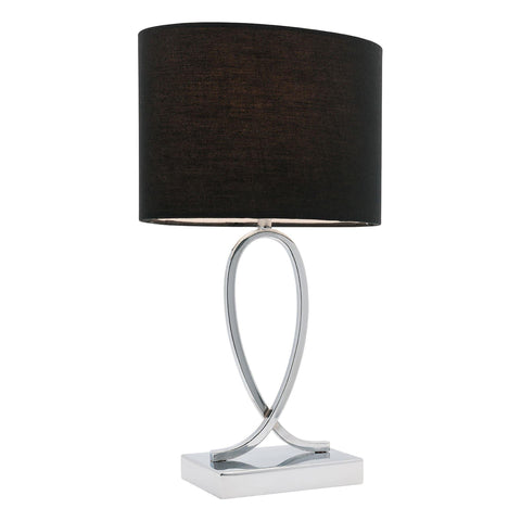 Campbell Touch Lamp Large Black - Lighting Superstore