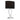 Campbell Touch Lamp Small Black - Lighting Superstore