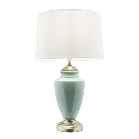 Marie Table Lamp Green - Lighting Superstore