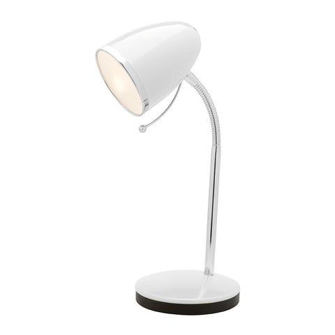Sara Desk Lamp - White - Lighting Superstore