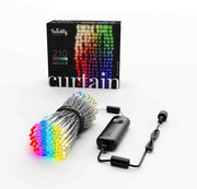 Twinkly Curtain Light 210 RGB+W LED Clear Wire - Generation II