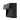 Vargo Square LED Wall Light Black Black