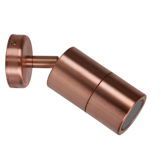 Oxley Single Adjustable Spotlight Copper Copper