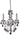 Venice 3 Light Crystal Chandelier - Lighting Superstore