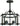Vermont 4 Light Pendant Bronze - Short - Lighting Superstore