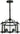 Vermont 4 Light Pendant Bronze - Long - Lighting Superstore