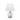 Vivian Table Lamp Chrome and Glass - Lighting Superstore