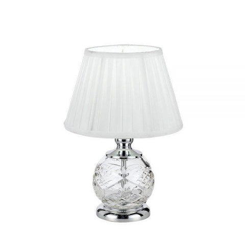 Vivian Table Lamp Chrome and Glass - Lighting Superstore
