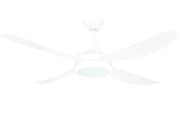 Vector II 52 Ceiling Fan Pure White with LED Light - Lighting Superstore
