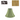 4.11.9 Waisted Lamp Shade - Gold