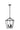 York 3 Light Pendant Black - Lighting Superstore