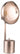 Mercury Table Lamp Aged Nickel - Lighting Superstore