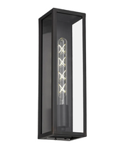 Arzano 35 IP44 Exterior Wall Light Large Black