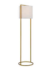 Antique Gold Loftus Floor Lamp