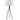 Anna Table Lamp Black with White Shade