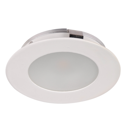 S9105CW/WH 4w 4K LED Recessed Cabinet Light 12v White