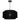 Bern Pendant Light Black - Large - Lighting Superstore