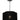 Bern Pendant Light Black - Medium - Lighting Superstore