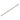 Brushed Nickel 900mm Extension Rod - Odyn - Lighting Superstore
