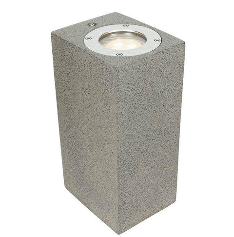 Catania Up/Down Concrete Terrazo Wall Light IP65 - Lighting Superstore