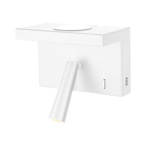 CHARGE-01 2W CCT LED Spotlight with Wireless and USB Charge White