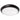 Conrad 200mm LED Oyster Light 15w Tricolour Matt Black