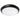 Conrad 300mm 24w Matt Black LED 2300lm CCT oyster