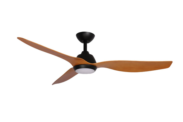 Malibu 52 DC Ceiling Fan Bamboo with LED Light - Lighting Superstore