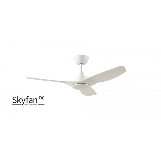 DC3 48 inch Ceiling Fan White includes Wall Control