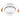 Deco 13w CCT LED Adjustable Downlight White