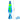 Blue diamond style lava lamp with yellow wax and blue colour from The Lighting Superstore.