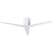 Eliza Hugger 56 Inch White with ABS White Blades