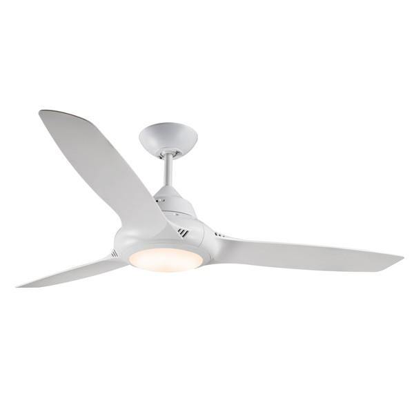 Evo 50 Ceiling Fan White with 18w LED Light - Lighting Superstore