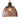 Riva Iron Dome Large Pendant Black and Gold