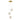 Langdon 3lt Warm White 3000K LED Pendant Gold
