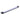 Acura 40w CCT LED Batten Black