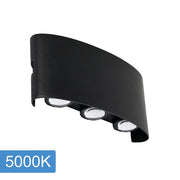 Opula 3 Daylight 5000K Wall Light Black