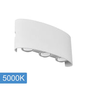Opula 3 Daylight 5000K Wall Light White