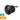 Kroll 1 Warm White 3000K Wall Light 12v Black