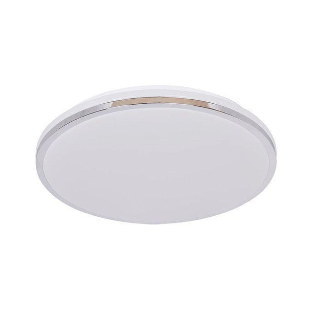 Simmons 18w LED Tri-Colour Oyster - Chrome - Lighting Superstore