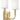 Brianna 2 Light Interior Wall Light Burnished Brass - Lighting Superstore