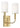 Brianna 2 Light Interior Wall Light Burnished Brass - Lighting Superstore