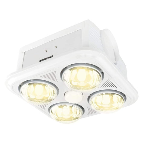 Velocity II 4 heat, LED light with exhaust 3 in 1 - Lighting Superstore