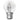 28w = 40w Bayonet (BC) Clear Fancy Round Energy Saving Halogen - Lighting Superstore