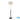 Iris Floor Lamp Black and Brass - Lighting Superstore